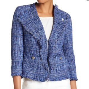Ann Klein tweed blazer
